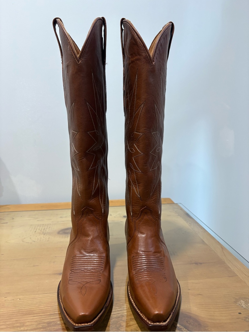 Tecovas The loretta saddle Western Boots Brown US 7 - Picture 2 of 6